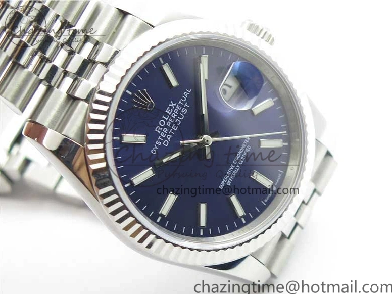 MiroTime 0415 DateJust 36mm 126234 BP Maker 1:1 Best Edition 904L Steel New Version Blue Dial on Jubilee Bracelet DailyWear 3076
